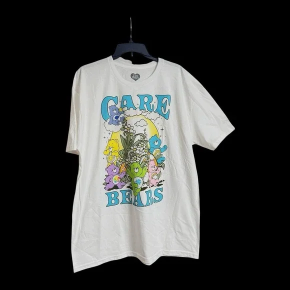 Care Bears Graphic T-Shirt XL 46-48 Short Sleeve Crew Neck Men’s | Unisex Tee - Picture 8 of 8